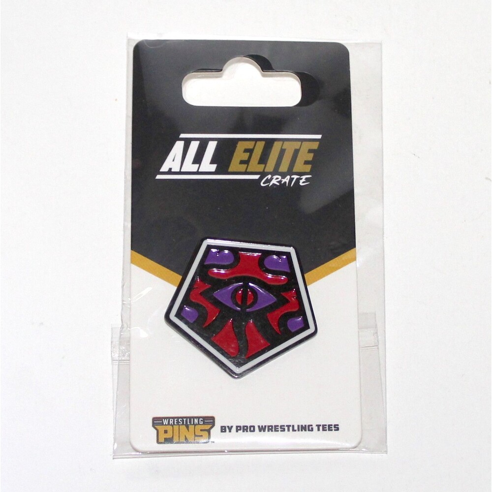 The Dark Order Pin AEW All Elite Wrestling Crate NEW Evil Uno John Silver